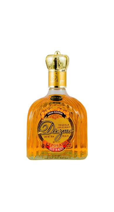 Bottle of El Diezmo Reposado