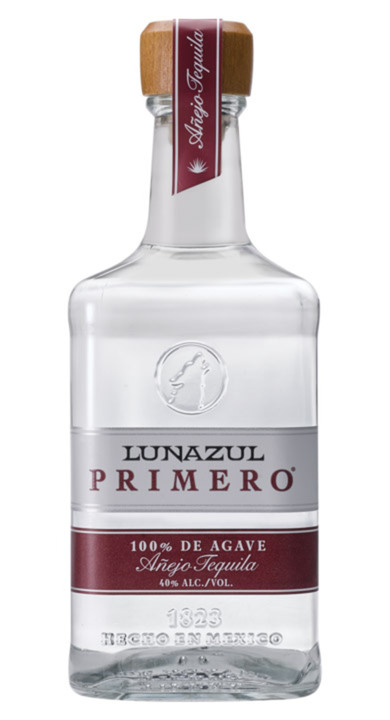 Bottle of Lunazul Primero Tequila Añejo