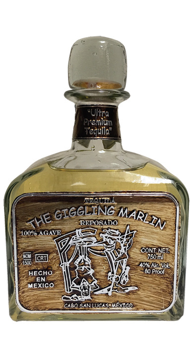 Bottle of The Giggling Marlin Reposado