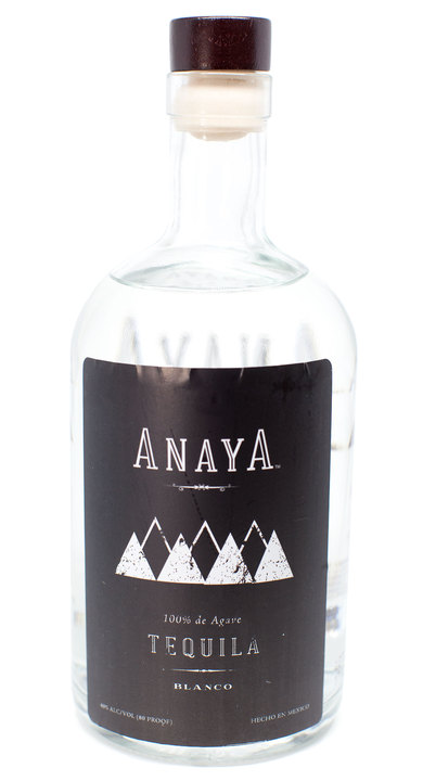 Bottle of Anaya Tequila Blanco