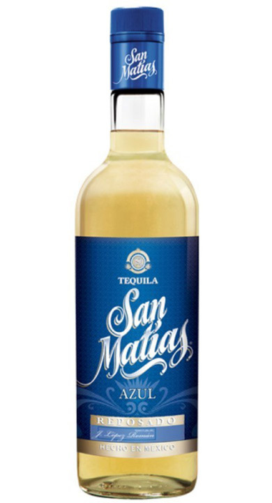 Bottle of San Matías Azul Reposado