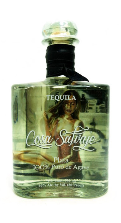 Bottle of Cosa Salvaje Plata Tequila