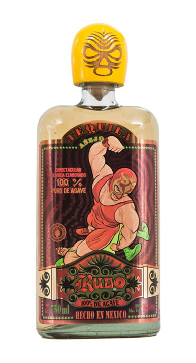 Bottle of Rudo Añejo