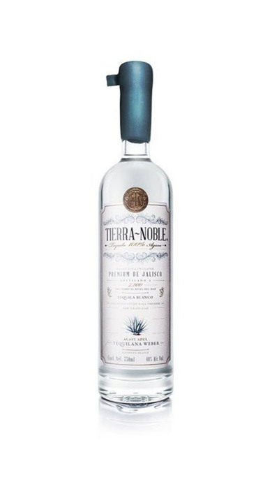 Bottle of Tierra Noble Tequila Blanco