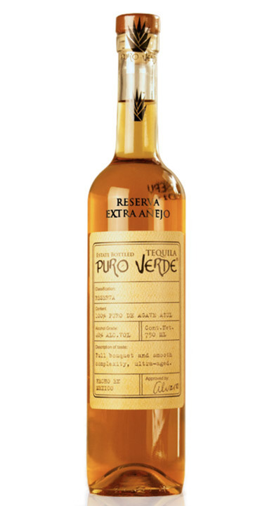 Bottle of Puro Verde Reserva Extra Añejo