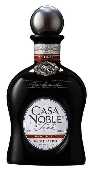 Bottle of Casa Noble Single Barrel Reposado