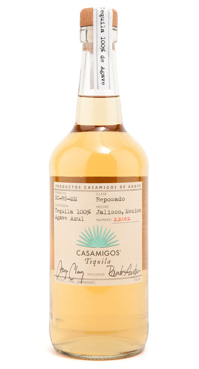 Bottle of Casamigos Tequila Reposado