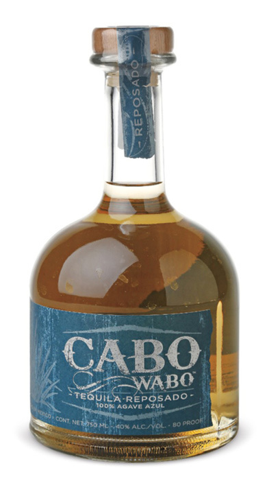 Bottle of Cabo Wabo Reposado