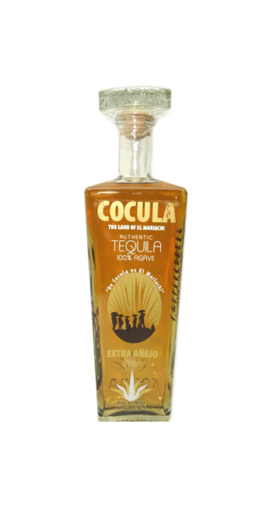 Bottle of Cocula Tequila Extra Añejo