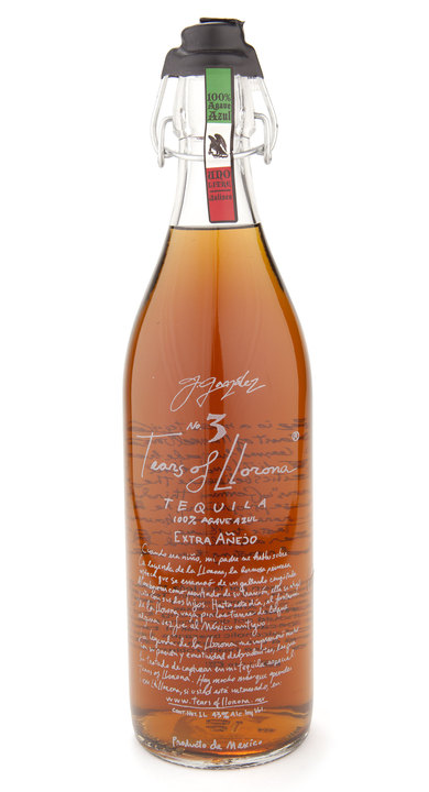 Bottle of Tears of Llorona Extra Añejo