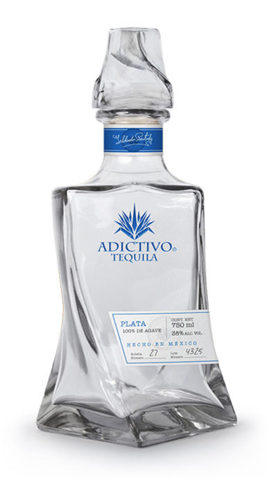 Bottle of Adictivo Tequila Plata