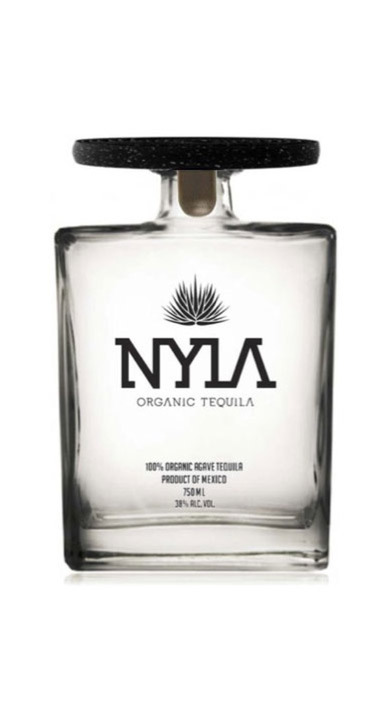 Bottle of NYLA Organic Tequila Blanco
