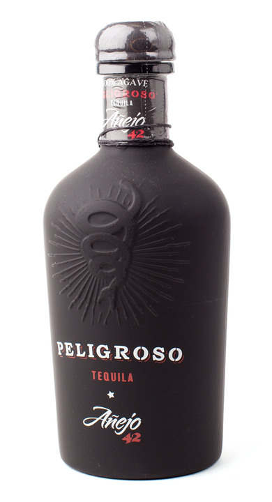 Bottle of Peligroso Añejo Tequila