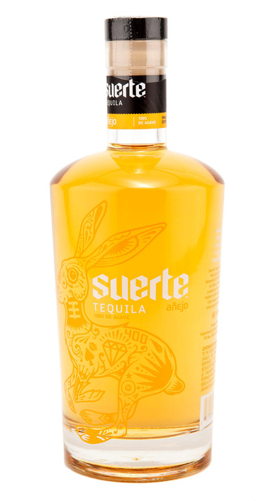 Bottle of Suerte Añejo