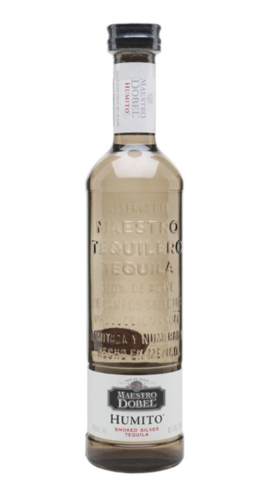 Bottle of Maestro Dobel Humito Smoked Silver Tequila