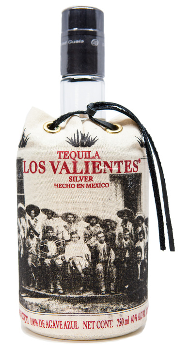 Bottle of Los Valientes Tequila Silver