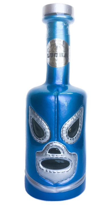 Bottle of Lucha Tequila Blanco