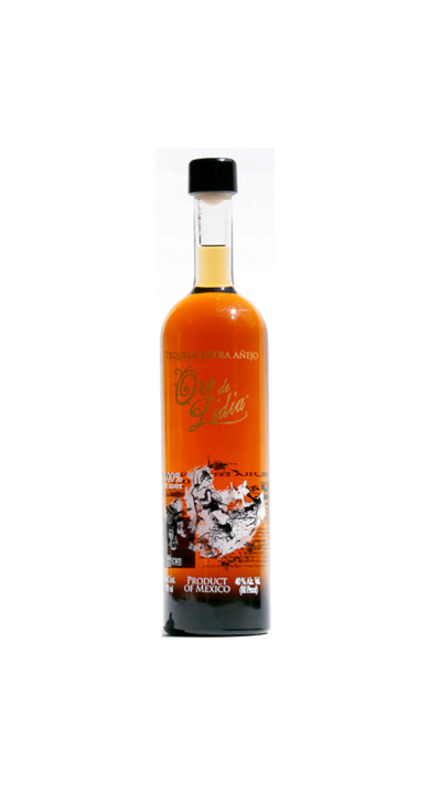 Bottle of Oro de Lidia Extra Añejo