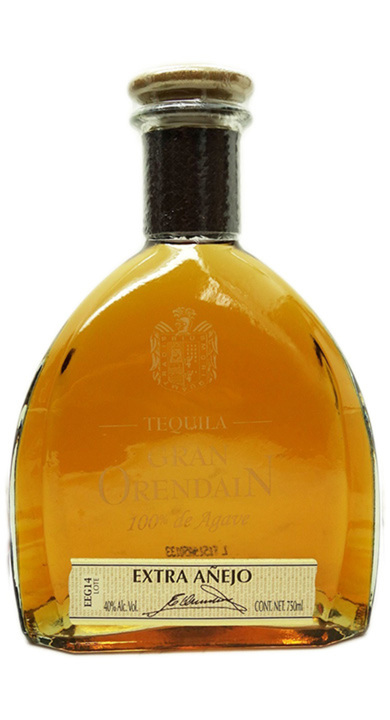 Bottle of Gran Orendain Extra Añejo