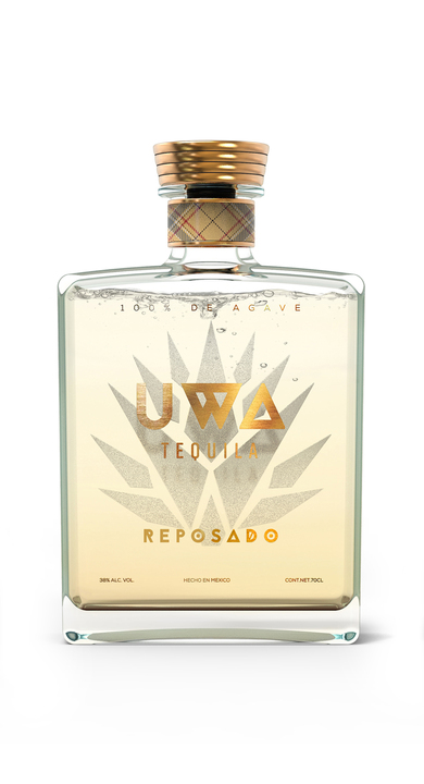 Bottle of UWA Reposado