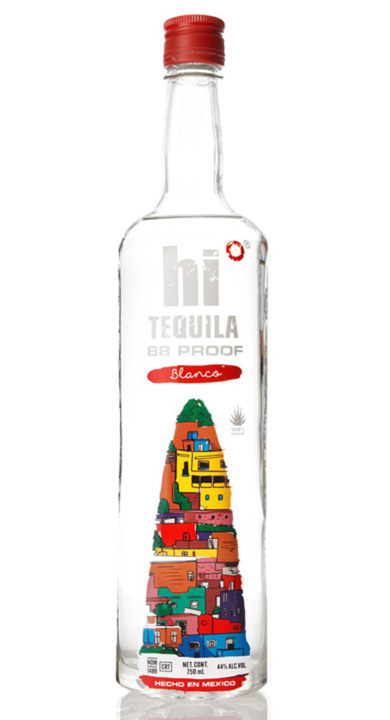 Bottle of Hi° Tequila Blanco