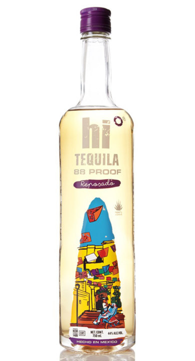 Bottle of Hi° Tequila Reposado