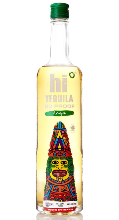 Bottle of Hi° Tequila Añejo