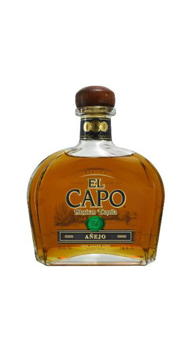 Bottle of El Capo Añejo