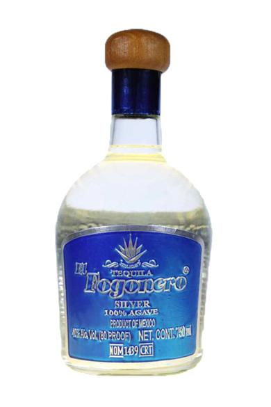 Bottle of El Fogonero Silver