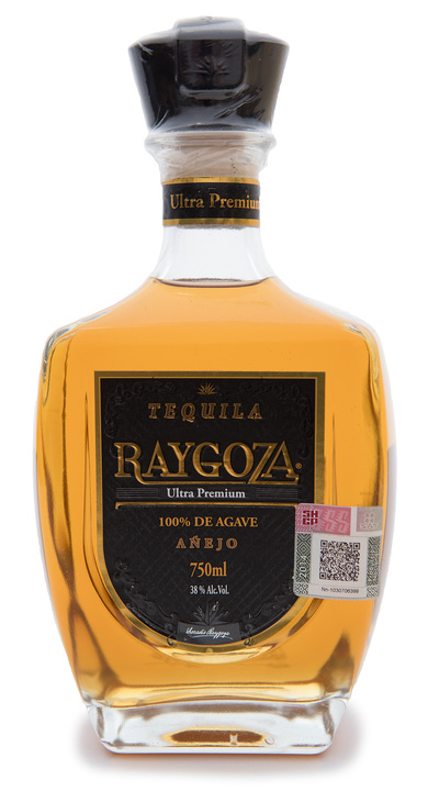 Bottle of Tequila Raygoza Añejo