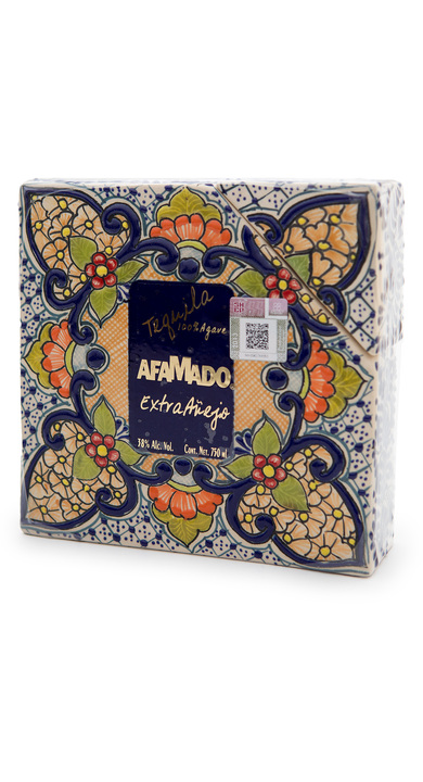 Bottle of Afamado Tequila Extra Añejo
