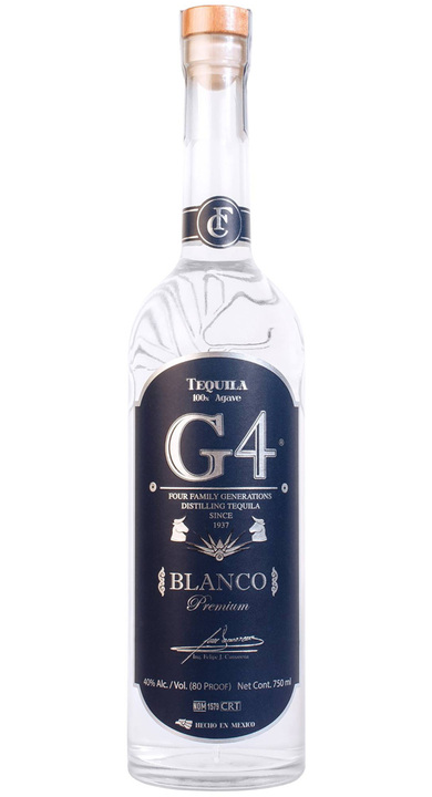 Bottle of Tequila G4 Blanco