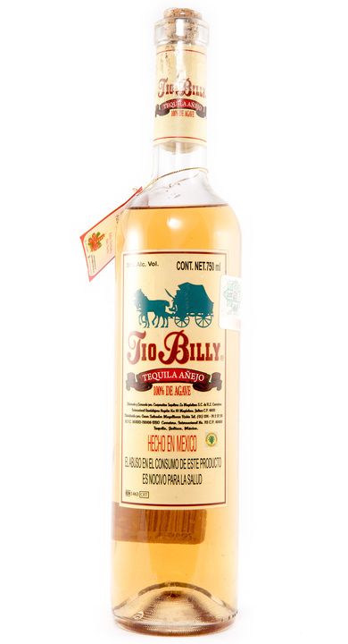 Bottle of Tio Billy Añejo