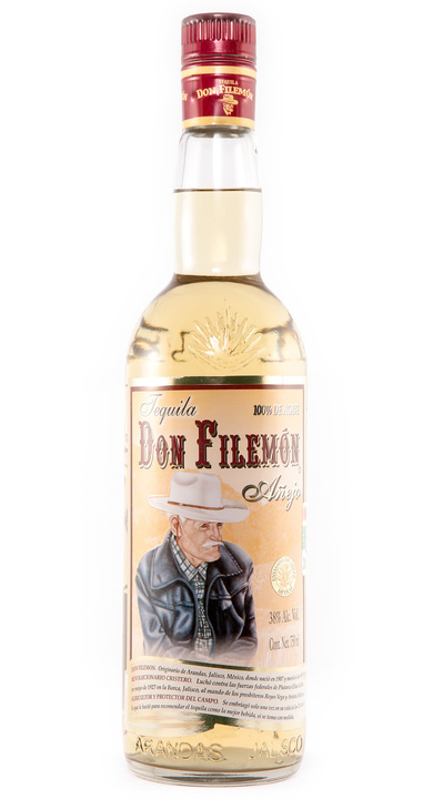 Bottle of Don Filemón Añejo