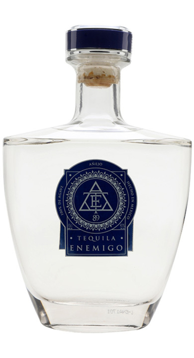 Bottle of Tequila Enemigo 89 Añejo Cristalino
