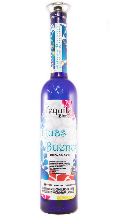 Bottle of Aguas Buenas Tequila Blanco