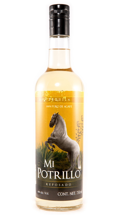 Bottle of Mi Potrillo Reposado