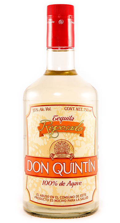 Bottle of Don Quintin Reposado
