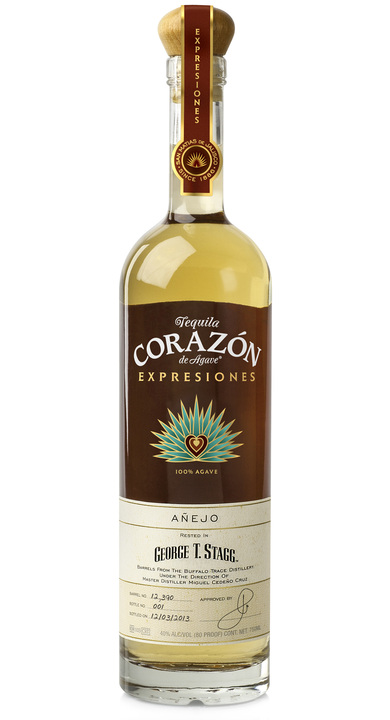 Bottle of Expresiones del Corazon George T. Stagg Añejo