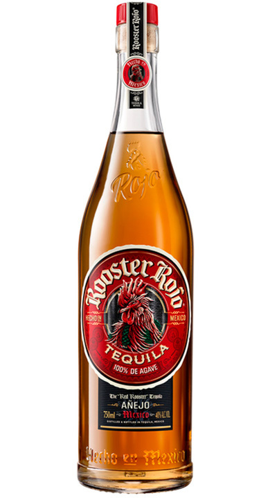 Bottle of Rooster Rojo Añejo