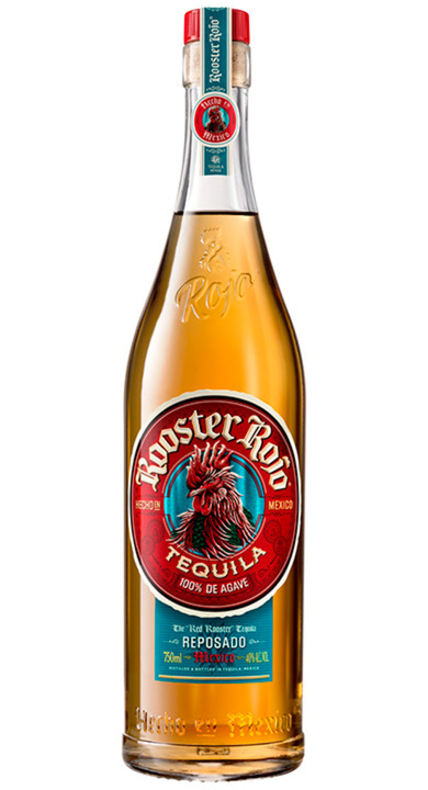 Bottle of Rooster Rojo Reposado