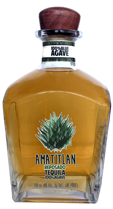 Bottle of Amatitlan Tequila Reposado