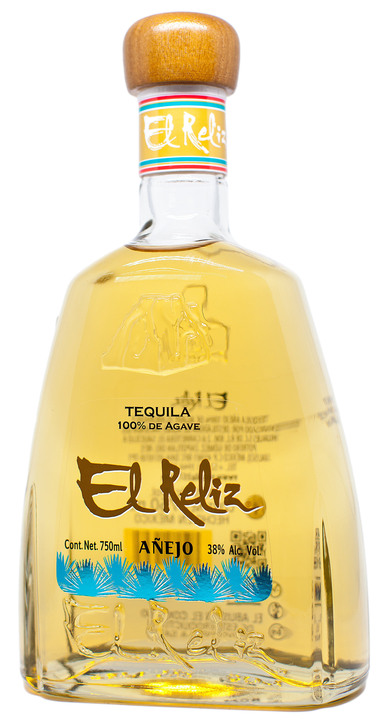Bottle of El Reliz Añejo