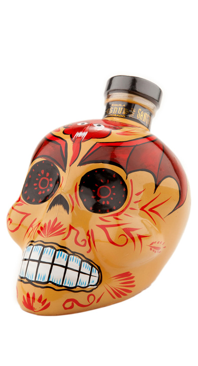 Bottle of Sangre de Vida Reposado Tequila