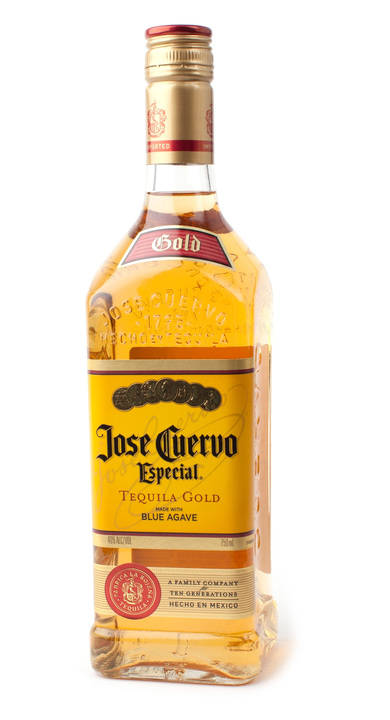 Bottle of Jose Cuervo Especial Gold