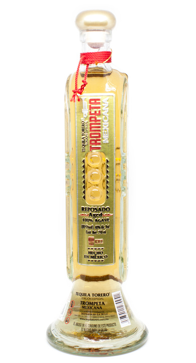 Bottle of Trompeta Mexicana Reposado