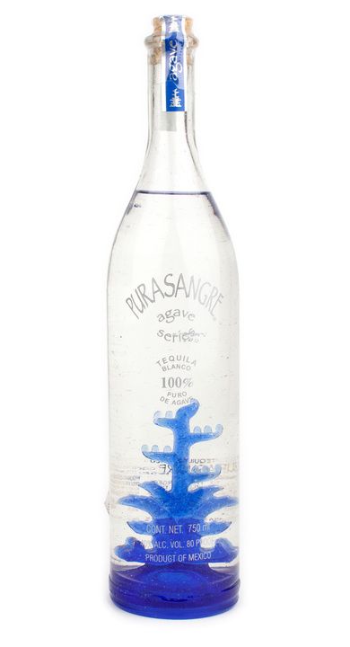 Bottle of Purasangre Agave Series Blanco