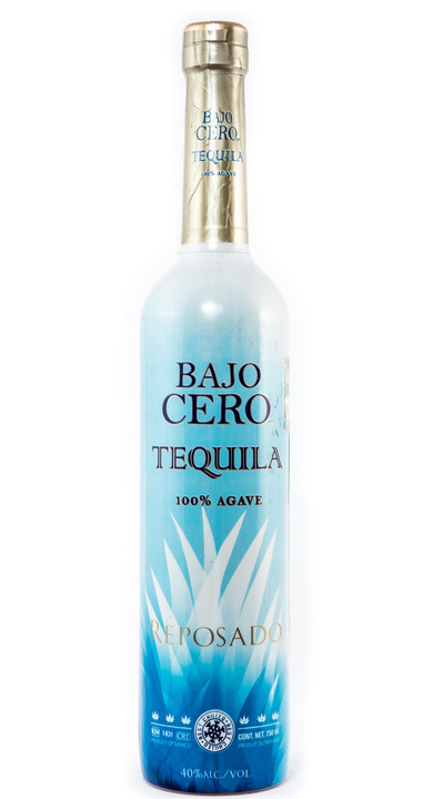 Bottle of Bajo Cero Reposado