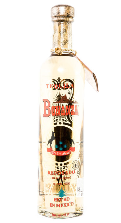 Bottle of Tequila Bonanza Reposado