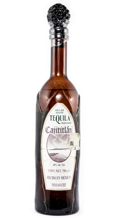 Bottle of Cajititlan Tequila Reposado